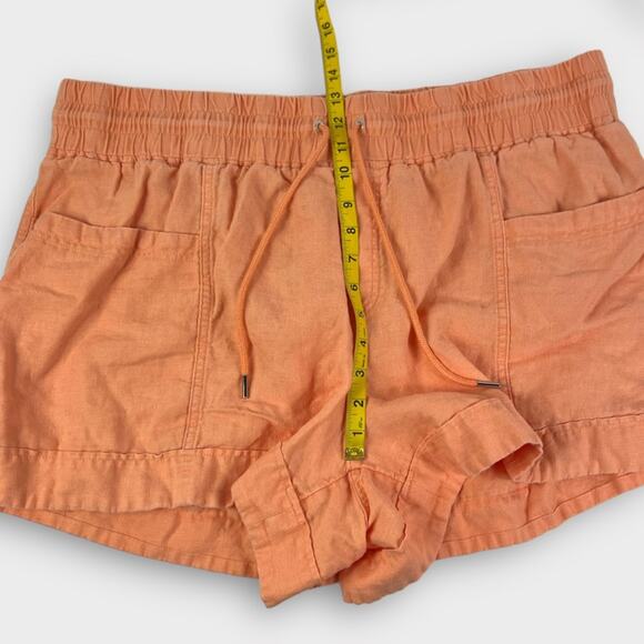 Athleta Cabo Linen 4" Short Cactus Peach Plus Size 20 - Picture 7 of 8